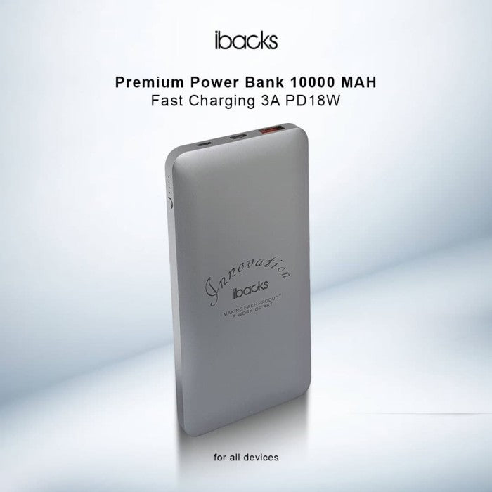 ibacks Power Bank 10000 mAh (Simple Pack)