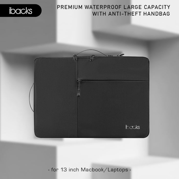 ibacks LAVIER Sleeve for Macbook PRO/AIR 13Inch Black