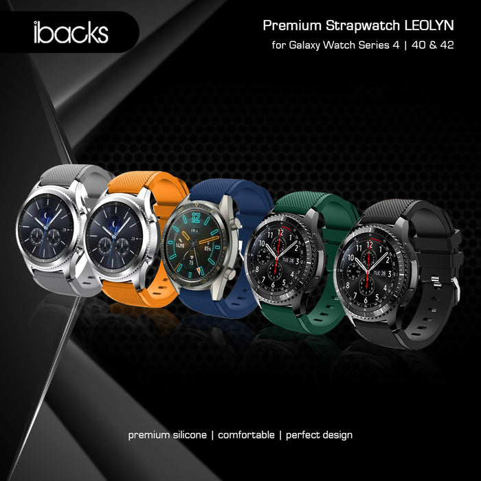 Ibacks Leolyn Strap For Galaxy Watch series 4 40 & 42