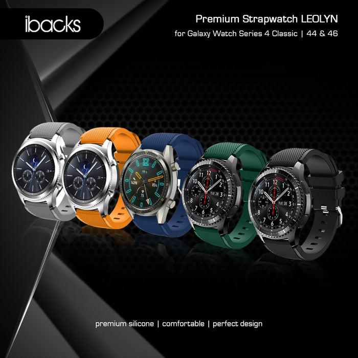 Ibacks Leolyn Strap For Galaxy Watch series 4 Classic 44 & 46