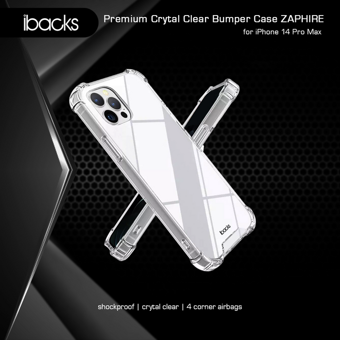 Ibacks Zaphire Premium Crystal Case For IPhone 14