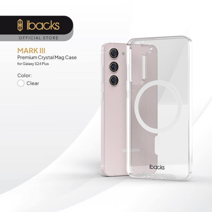 Ibacks MARK3 Case Crystal magnetic for Samsung S24 Series Casing Hp