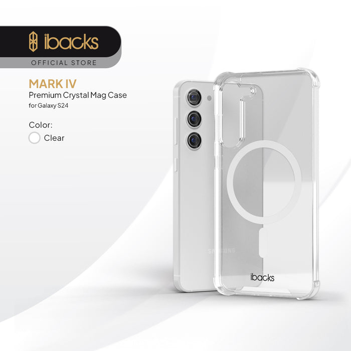 Ibacks MARK 4 Crystal magnetic for Samsung S24 Series Casing Hp