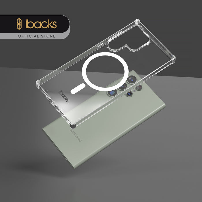 Ibacks MARK 4 Crystal magnetic for Samsung S24 Series Casing Hp