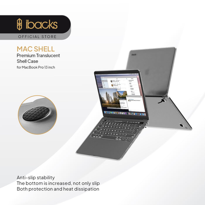 ibacks Macshell Macbook Case for MBP 14inh M1-M3