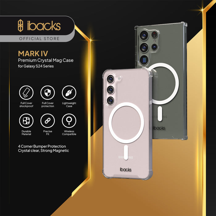 Ibacks MARK 4 Crystal magnetic for Samsung S24 Series Casing Hp