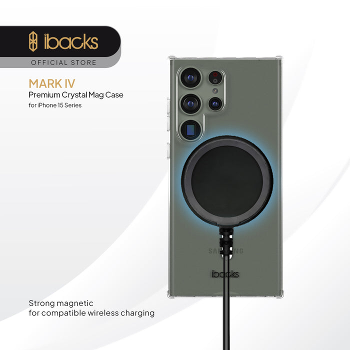 Ibacks MARK 4 Crystal magnetic for Samsung S24 Series Casing Hp