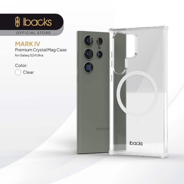 Ibacks MARK 4 Crystal magnetic for Samsung S24 Series Casing Hp