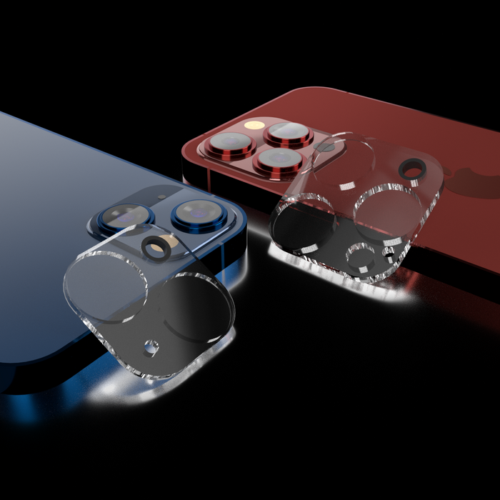 ibacks Premium Frame Camera Lens Protector for iPhone 15 Series