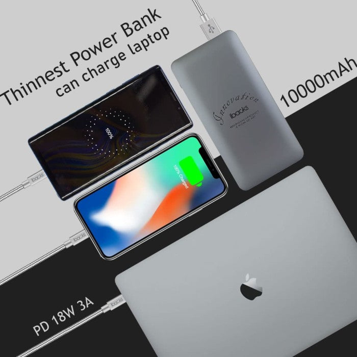ibacks Power Bank 10000 mAh (Simple Pack)