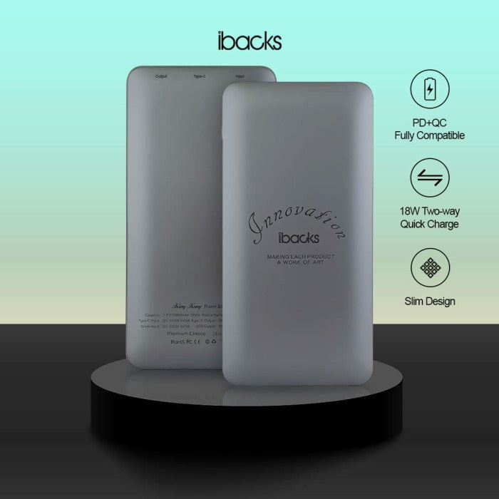 ibacks Power Bank 10000 mAh (Simple Pack)