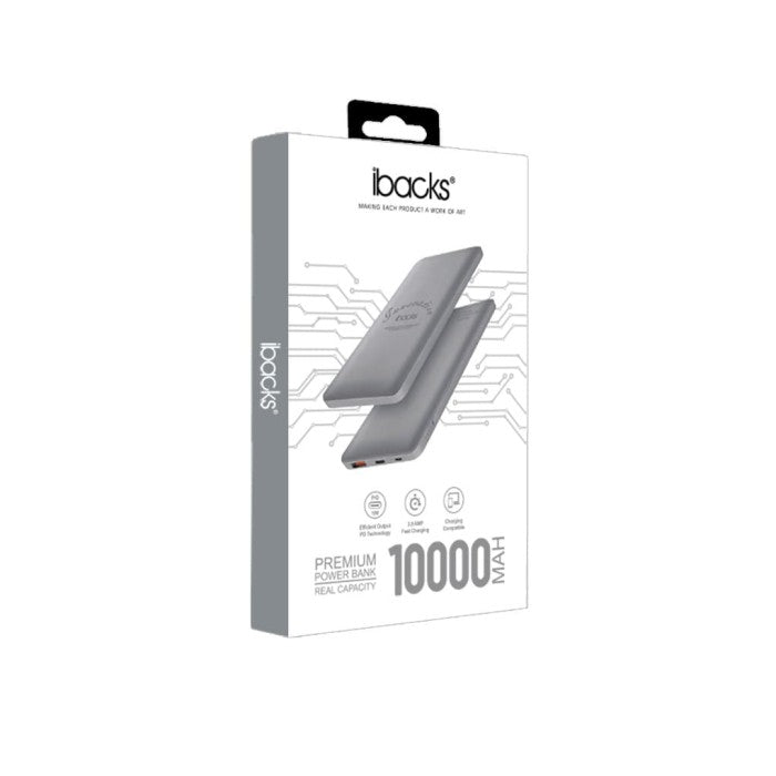 ibacks Power Bank 10000 mAh (Simple Pack)