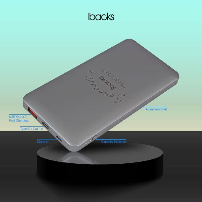 ibacks Power Bank 10000 mAh (Simple Pack)