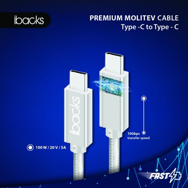 Ibacks molitev cable C to C 100 watt 1M