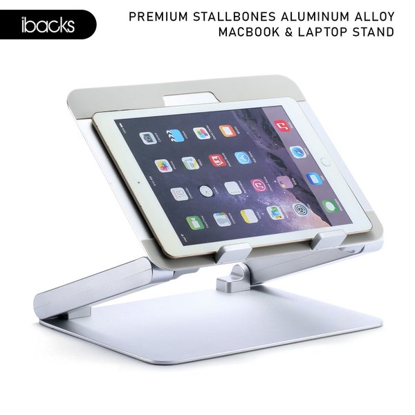 Ibacks Stalbones adjustable stand for Macbook & Laptop with Fan & USB
