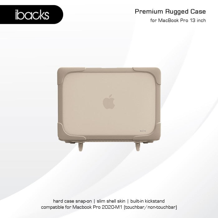 Ibacks Rugged Case for Macbook Pro 13inch 2020/M1