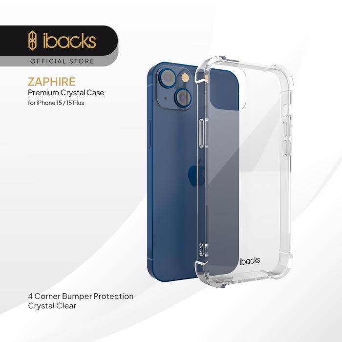 Ibacks Zaphire Crystal for iPhone 15 Series