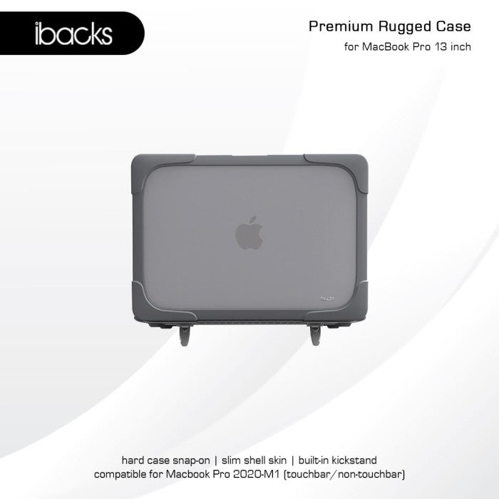 Ibacks Rugged Case for Macbook Pro 13inch 2020/M1