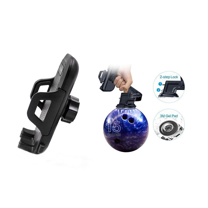Iback zarda carbon car mount holder Black