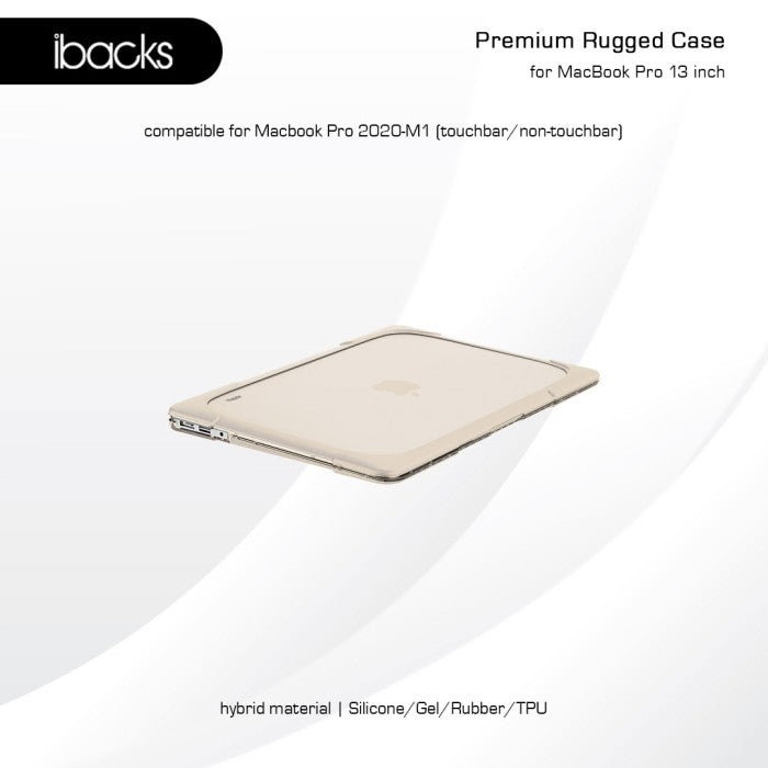 Ibacks Rugged Case for Macbook Pro 13inch 2020/M1