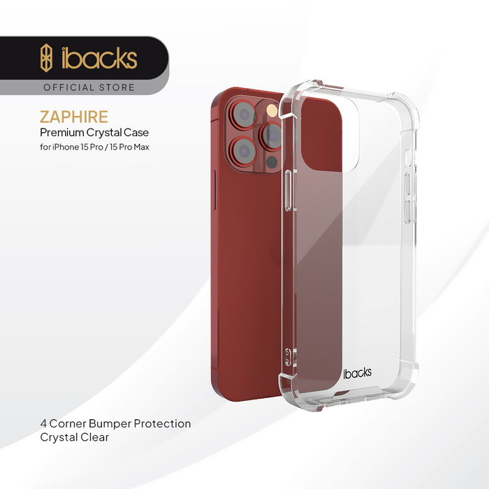 Ibacks Zaphire Crystal for iPhone 15 Series