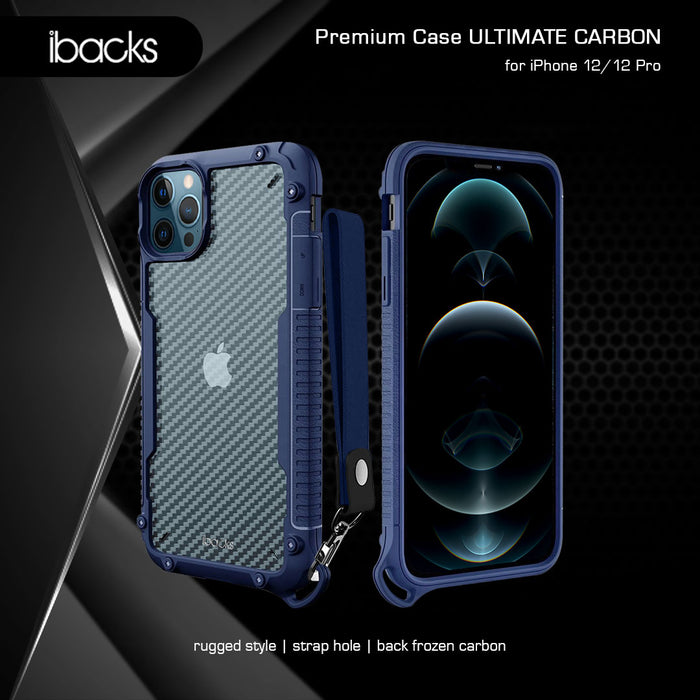 ibacks Ultimate Carbon Case for iPhone 12/12 Pro