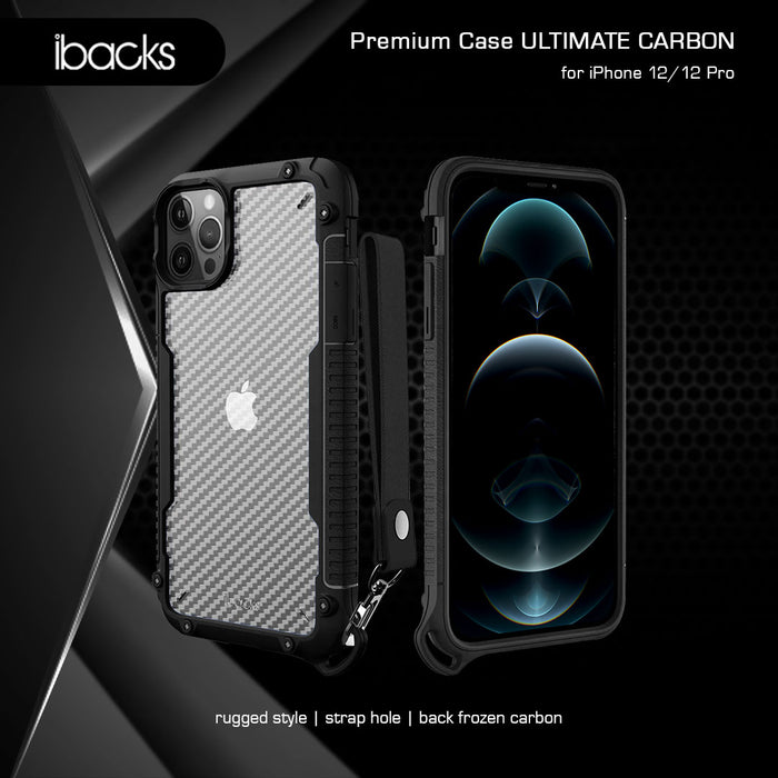 ibacks Ultimate Carbon Case for iPhone 12/12 Pro