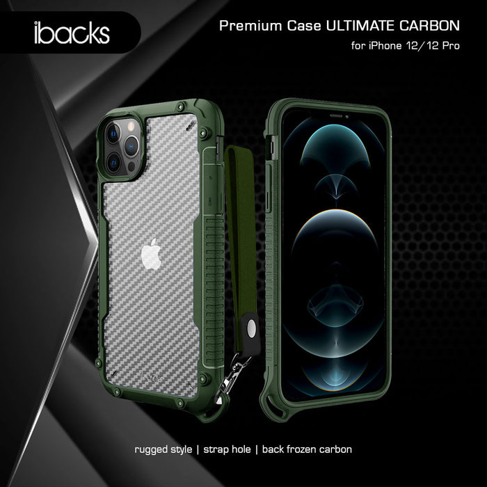 ibacks Ultimate Carbon Case for iPhone 12/12 Pro