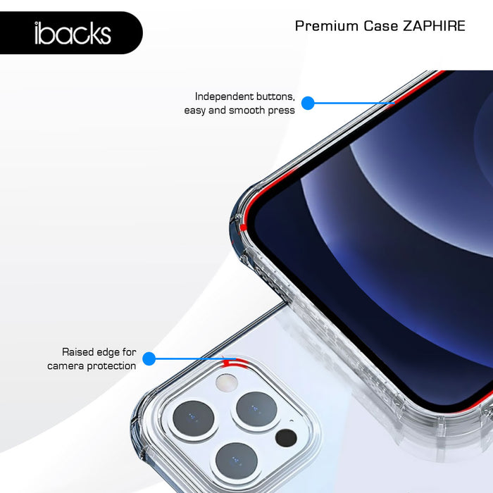 ibacks zaphire Premium Crystal Case for iPhone 12 / 12 Pro