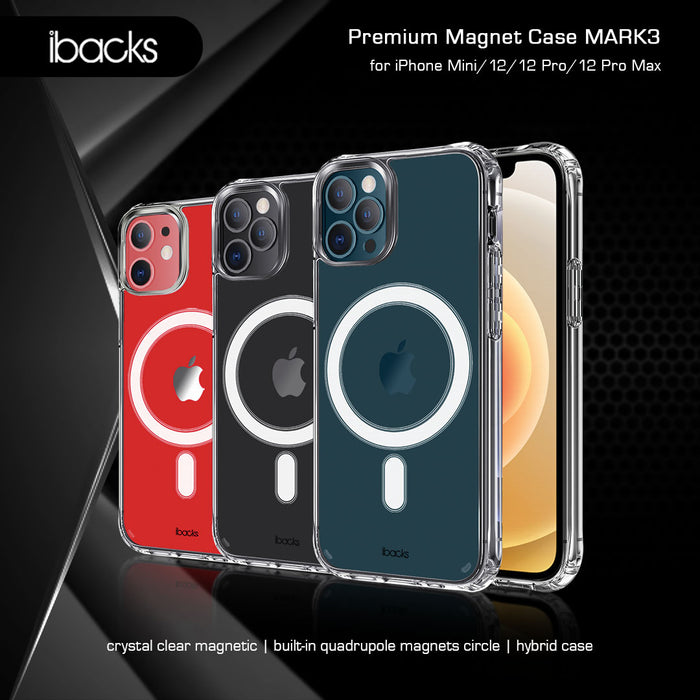 Ibacks MARK3 Crystal Magnetic for IPhone 12 Pro Max
