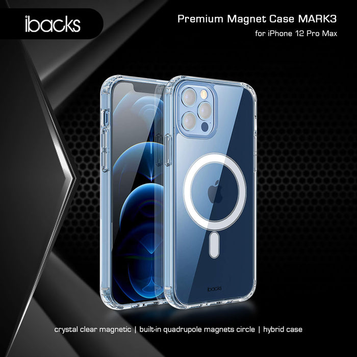 Ibacks MARK3 Crystal Magnetic for IPhone 12 Pro Max