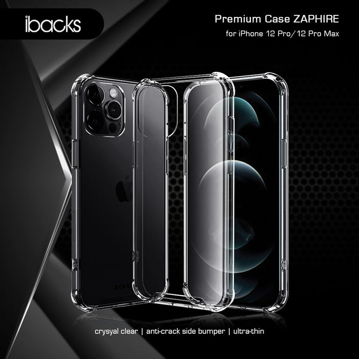 ibacks zaphire Premium Crystal Case for iPhone 12 Pro Max
