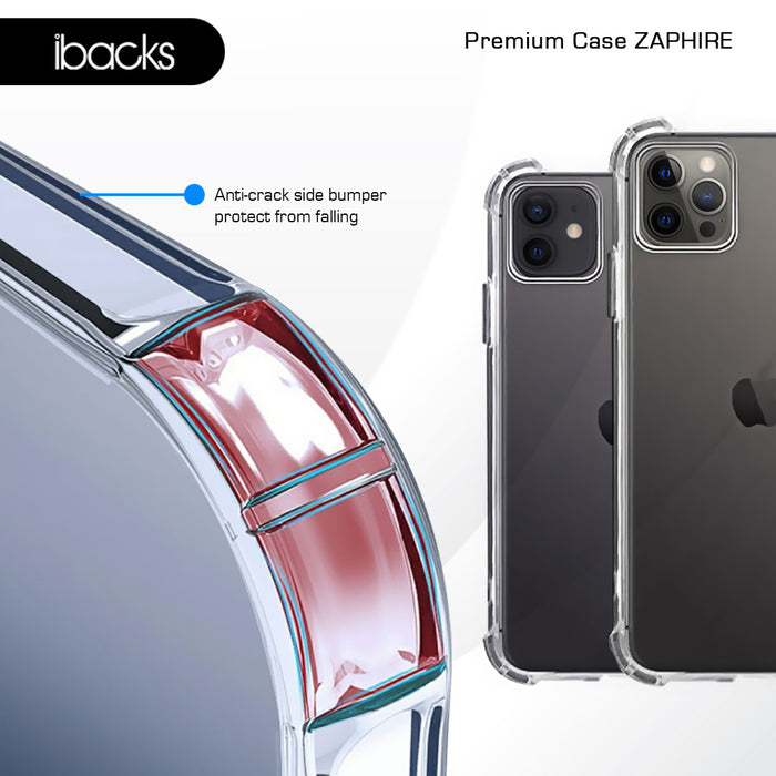 ibacks zaphire Premium Crystal Case for iPhone 12 Pro Max
