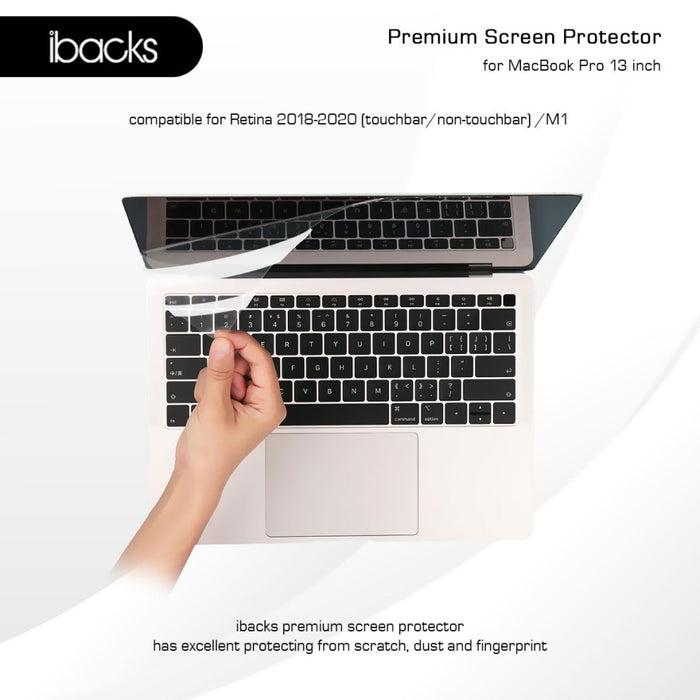 ibacks Premium Screen Protector for MacBook PRO 13inch