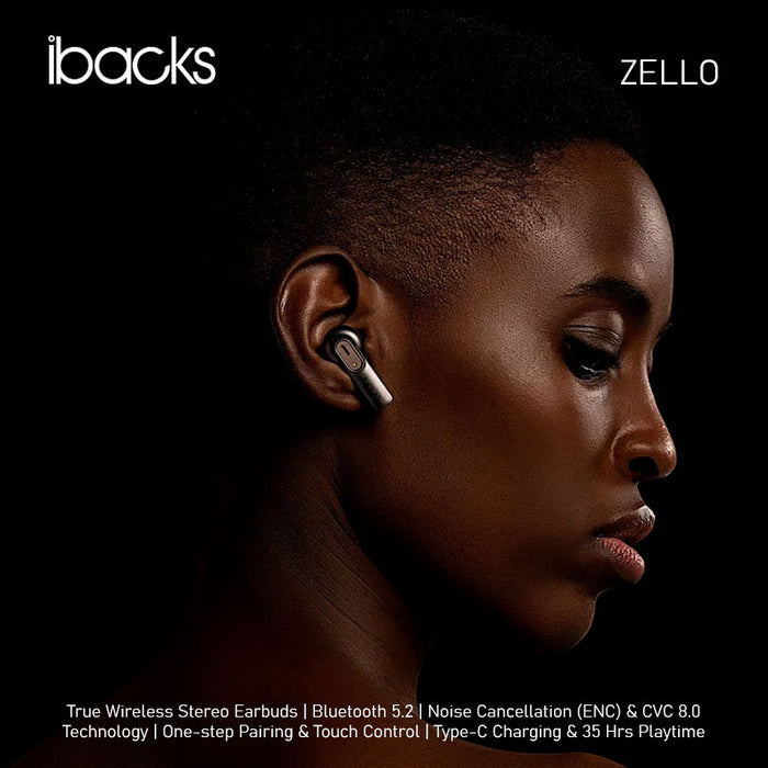 IBACKS ZELLO TWS EARPHONE