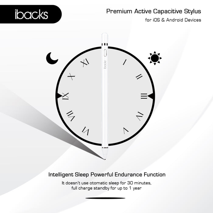 ibacks active stylus white