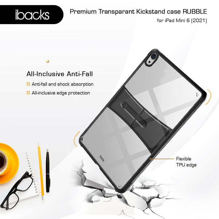 Ibacks Rubble case with kickstand for Ipad Mini 6