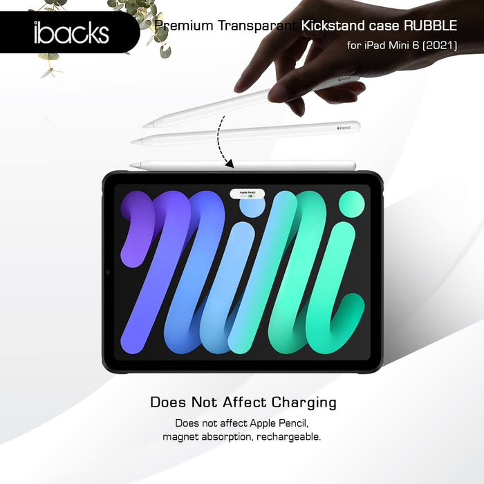 Ibacks Rubble case with kickstand for Ipad Mini 6