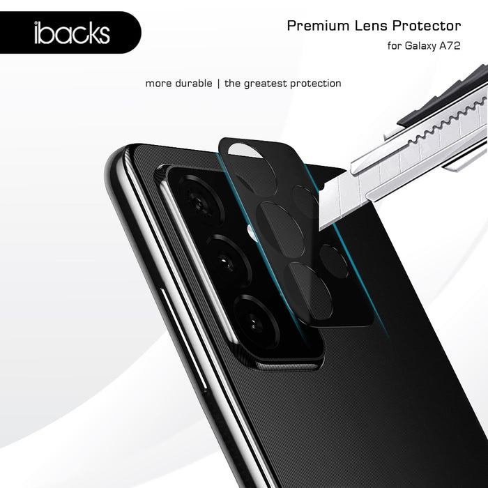 ibacks Premium Frame Camera Lens Protector for Samsung Galaxy A72