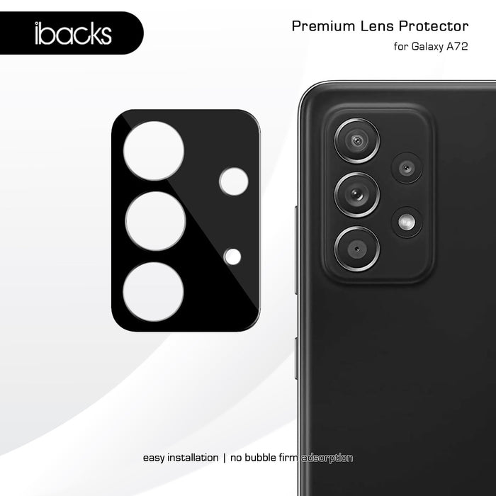 ibacks Premium Frame Camera Lens Protector for Samsung Galaxy A72