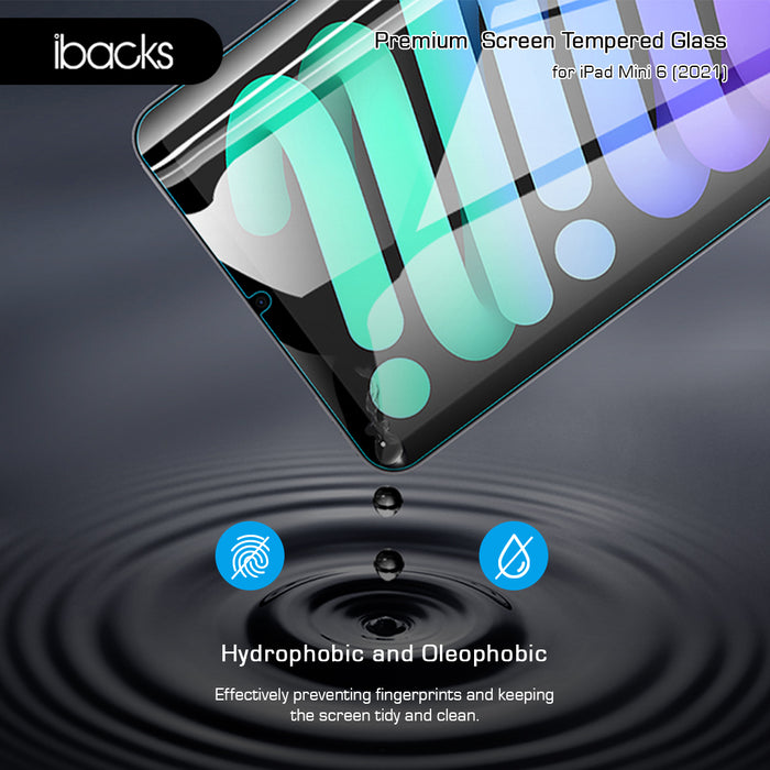 Ibacks Tempered Glass clear For ipad Mini 6