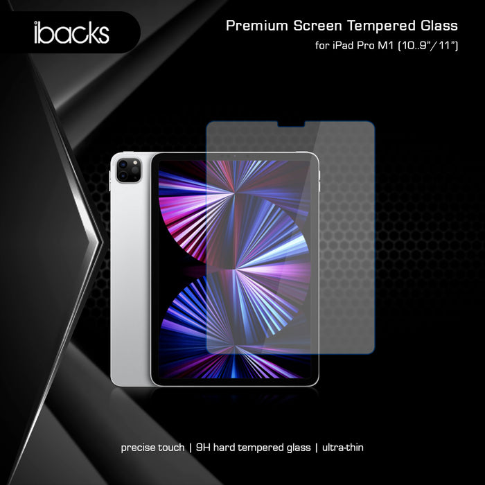 Ibacks Tempered Glass clear For ipad Pro M1 10,9/11 inch