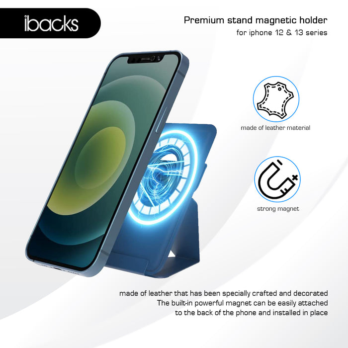 Ibacks Stand Magnetic Holder for iPhone 12 & 13 Series