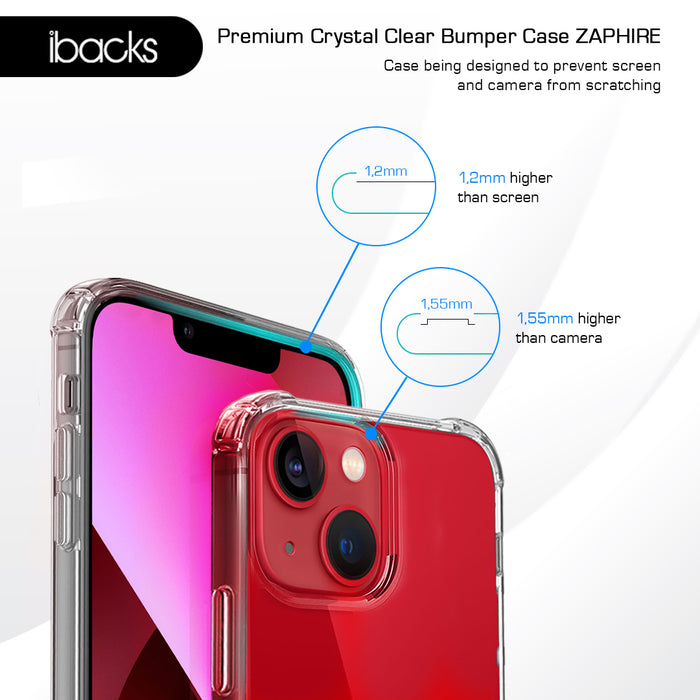 ibacks Zaphire Premium Crystal Case for IPhone 13