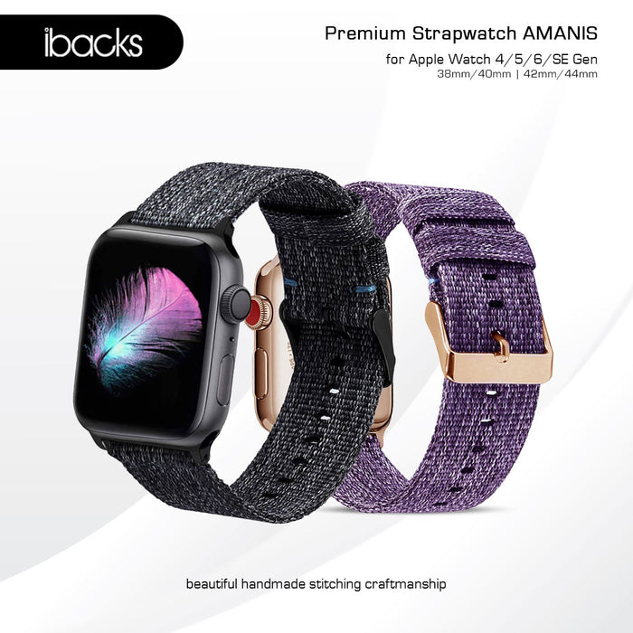 Ibacks Amanis Strap For apple watch All Gen 42/44