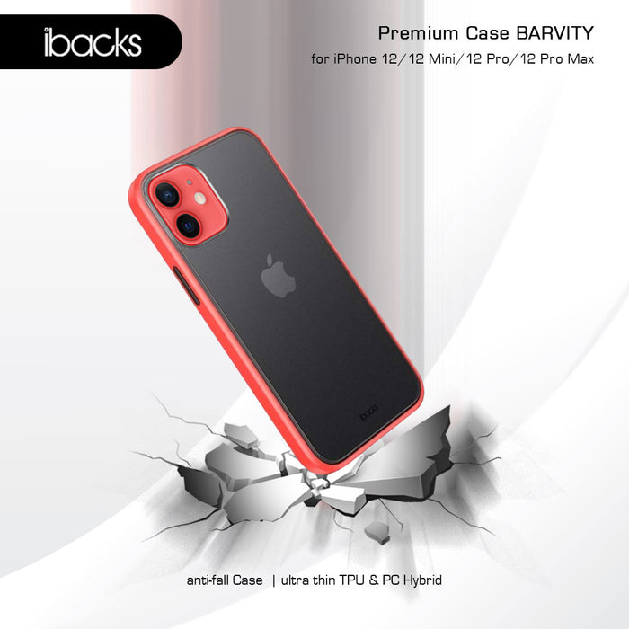 Ibacks Barvity Premium Case for Iphone 12 Compatible 12 Pro