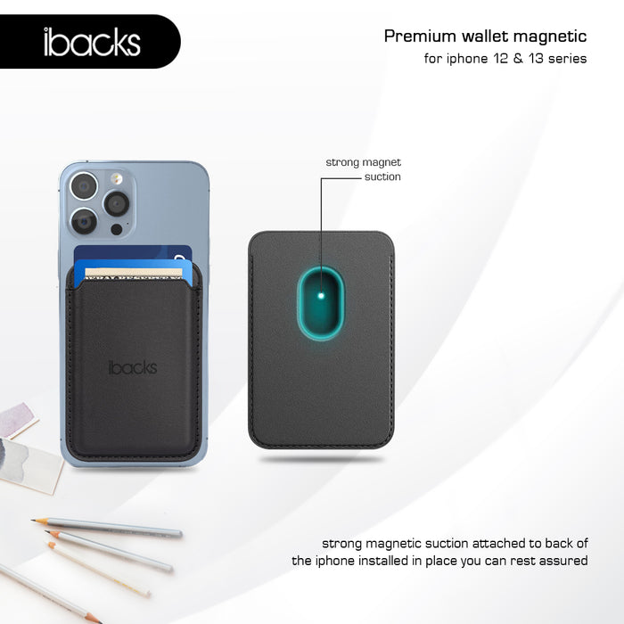 Ibacks wallet Magnetic for iPhone 12 & 13 Series