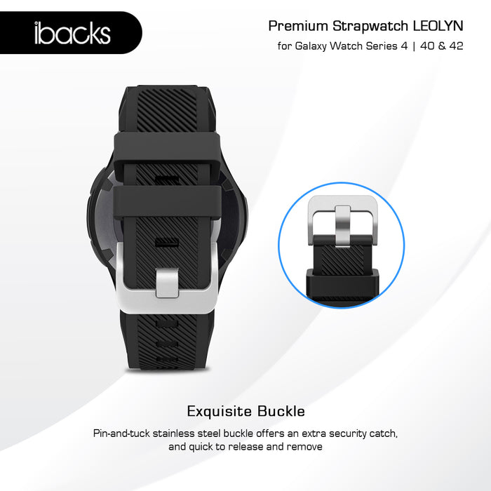 Ibacks Leolyn Strap For Galaxy Watch series 4 40 & 42