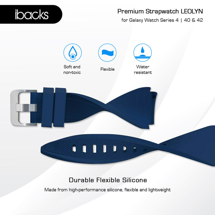 Ibacks Leolyn Strap For Galaxy Watch series 4 40 & 42