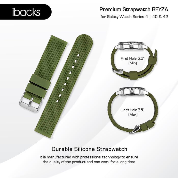 Ibacks Beyza Strap For Galaxy Watch series 4 - 40 & 42